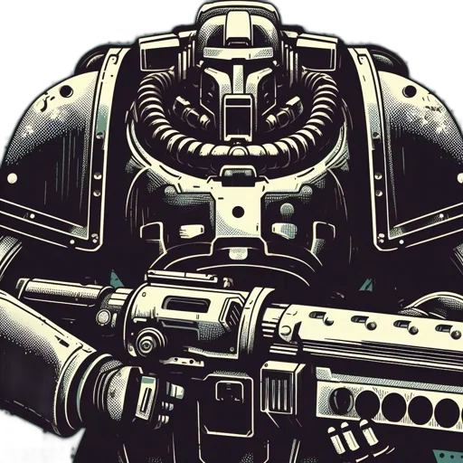 robot, weapon, face, concept art, 3d render, comic book art, cyberpunk, armored transparent PNG cut-out