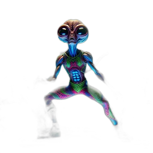 robot, creature, animal, mask, concept art, 3d render, vaporwave, comic book art transparent PNG cut-out