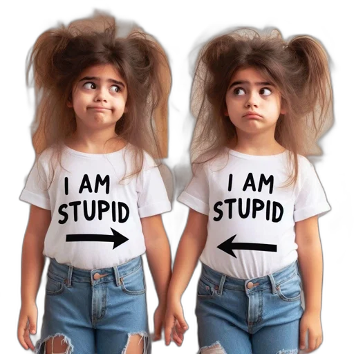 hair, hat, 3d render, two, girls, both, high, ponytails transparent PNG cut-out