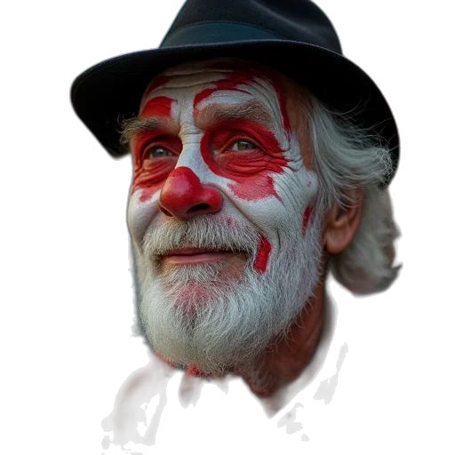 face, hat, mask, staff transparent PNG cut-out