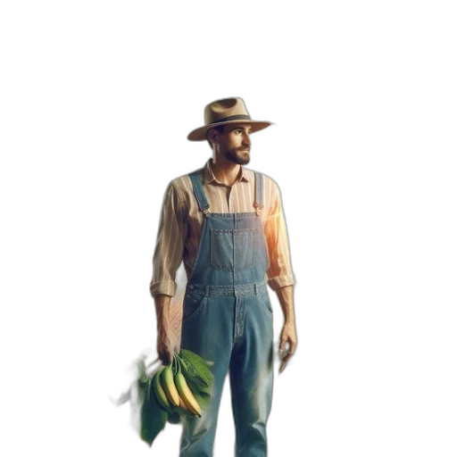 staff, hat, animal, weapon, concept art, pixel art, photorealistic, 3d render transparent PNG cut-out