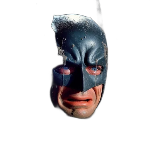 mask, face, bottle, comic book art, photorealistic, concept art, 3d render, outer space transparent PNG cut-out