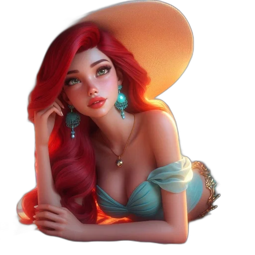 jewelry, crown, hat, dress, fantasy art, concept art, 3d render, photorealistic transparent PNG cut-out