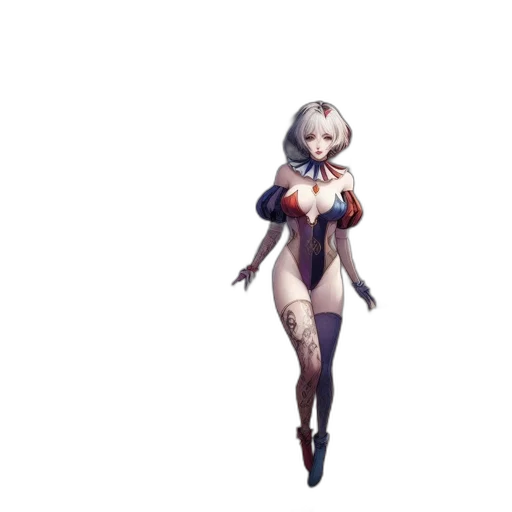 dress, creature, robot, staff, concept art, 3d render, pixel art, fantasy art transparent PNG cut-out