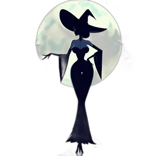 dress, hat, umbrella, staff, concept art, pixel art, fantasy art, watercolor transparent PNG cut-out