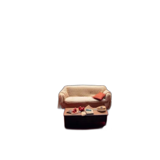 furniture, crown, food, jewelry, 3d render, pixel art, concept art, photorealistic transparent PNG cut-out
