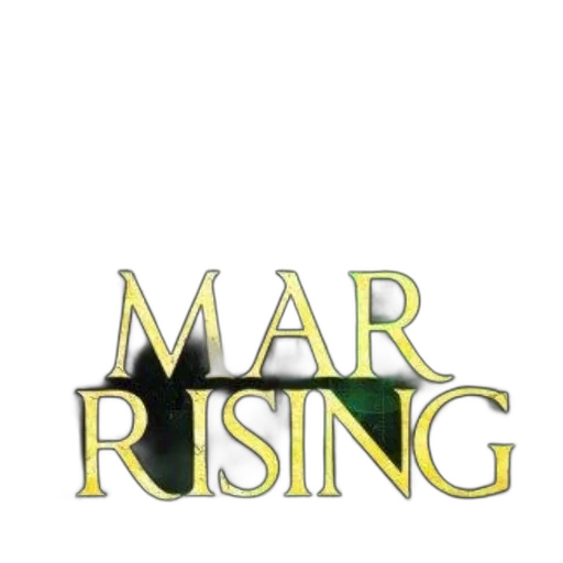 mask, 3d render, concept art, pixel art, poster, title, mar, rising transparent PNG cut-out