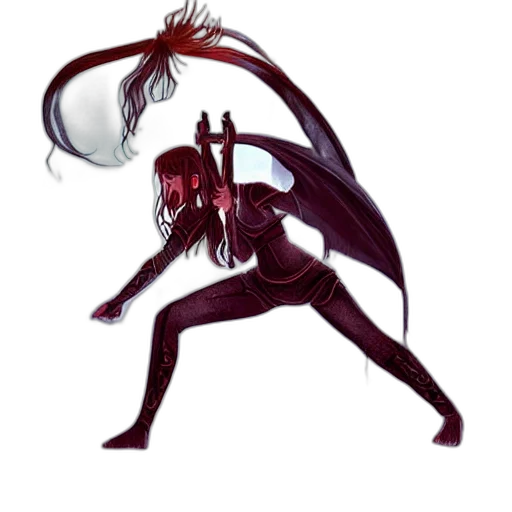 staff, creature, mask, hair transparent PNG cut-out