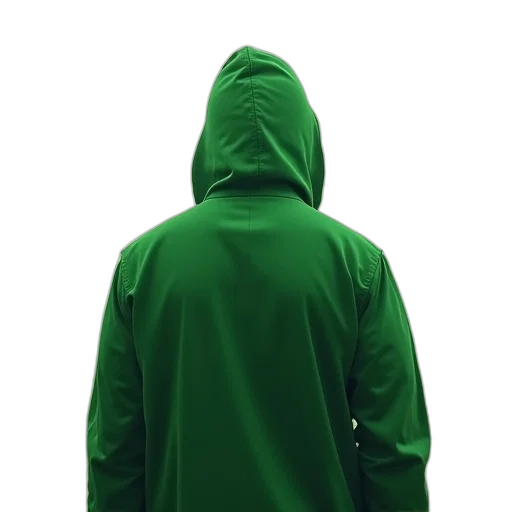 jacket, staff, dress, 3d render, concept art, green, silhouetted, man transparent PNG cut-out