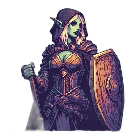 staff, sword, fantasy art, concept art, comic book art, pixel art, green, dark transparent PNG cut-out