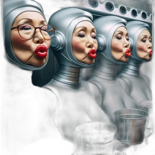 mask, robot, face, photorealistic, concept art, comic book art, 3d render, row transparent PNG cut-out