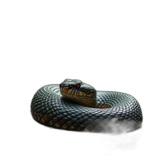 shoes, animal, hat, creature, 3d render, photorealistic, concept art, snakes transparent PNG cut-out