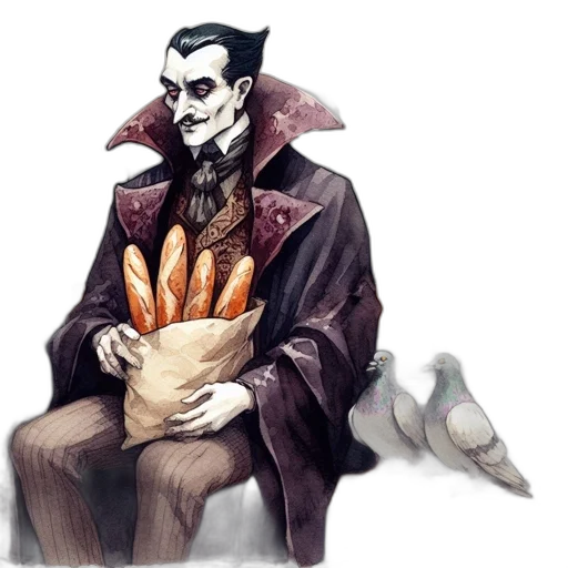 food, creature, jacket, concept art, watercolor, fantasy art, pixel art, park transparent PNG cut-out