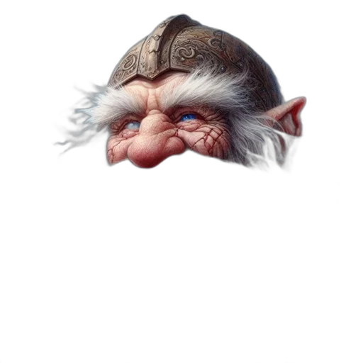 face, creature, mask, hat, concept art, photorealistic, 3d render, fantasy art transparent PNG cut-out