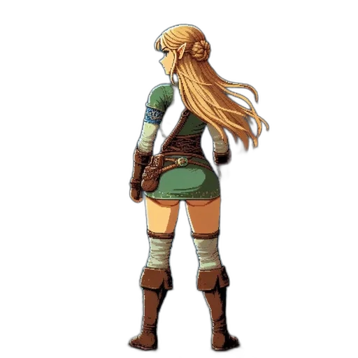 staff, weapon, sword, hair, concept art, pixel art, fantasy art, 3d render transparent PNG cut-out