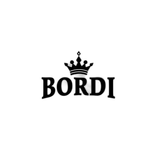 staff, crown, 3d render, white, background, stylized, black, logo transparent PNG cut-out