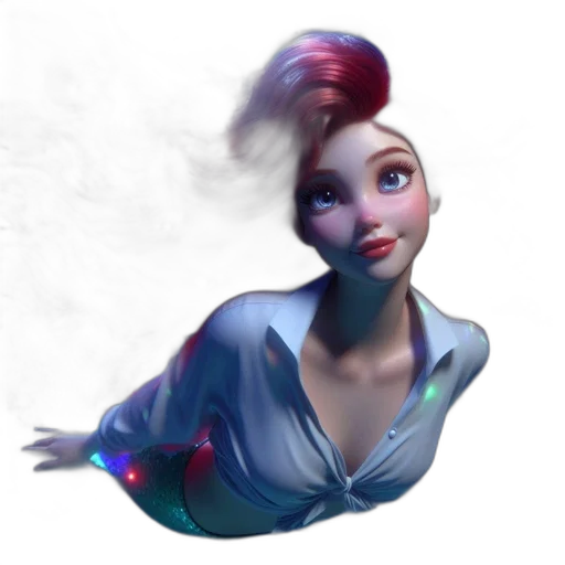 dress, staff, face, robot, concept art, 3d render, fantasy art, photorealistic transparent PNG cut-out