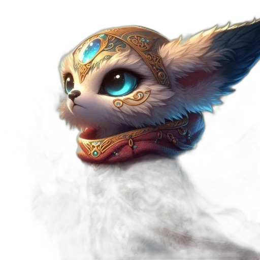 dragon, staff, mask, creature, fantasy art, concept art, 3d render, photorealistic transparent PNG cut-out