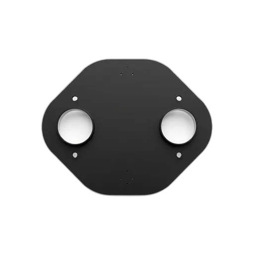 robot, mask, face, jewelry, 3d render, monochrome, dark, black transparent PNG cut-out