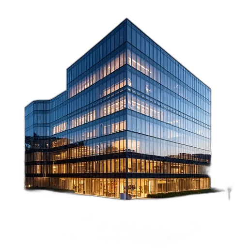 building, 3d render, concept art, photorealistic, ibm, headquarters, city, charlotte transparent PNG cut-out