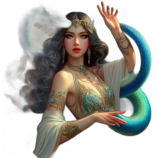 dragon, jewelry, fantasy art, concept art, pixel art, comic book art, pastel, dark transparent PNG cut-out