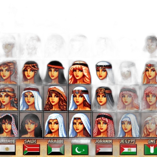 pixel art, concept art, photorealistic, vaporwave, red, oriental-styled, background, frames transparent PNG cut-out