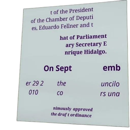 poster, text, spanish, about, president, chamber, deputies, eduardo transparent PNG cut-out