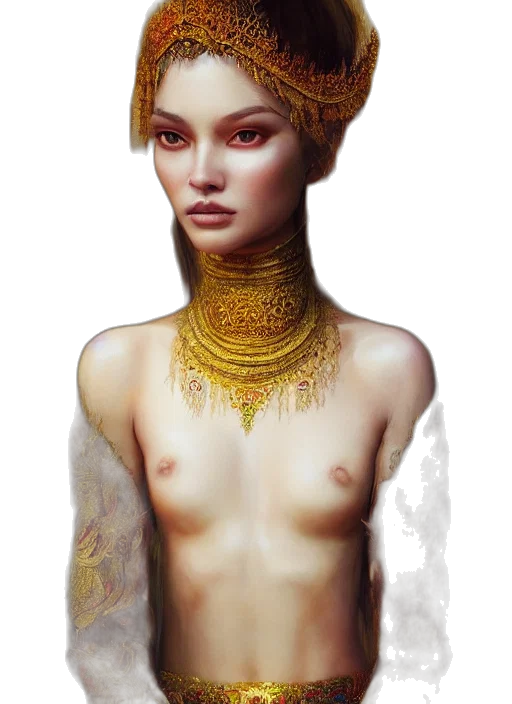 jewelry, crown, face, dress transparent PNG cut-out
