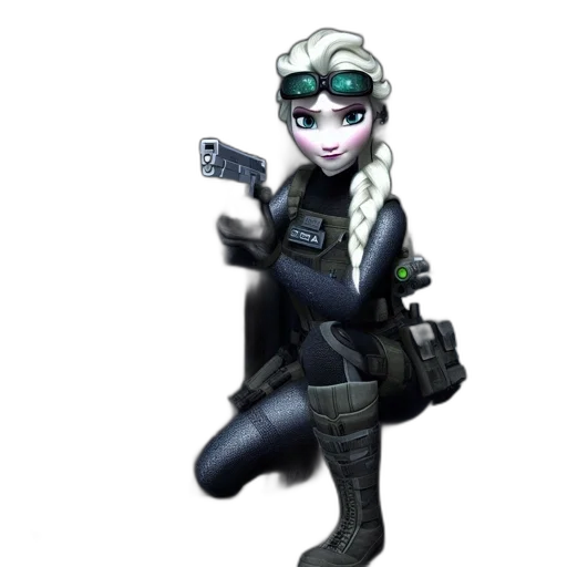 staff, weapon, jacket, robot, concept art, cyberpunk, pixel art, 3d render transparent PNG cut-out