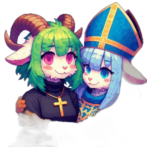 staff, dragon, crown, hat, pixel art, fantasy art, anime, concept art transparent PNG cut-out