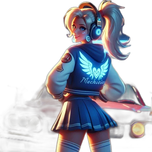 robot, jacket, dress, weapon, concept art, anime, pixel art, vaporwave transparent PNG cut-out