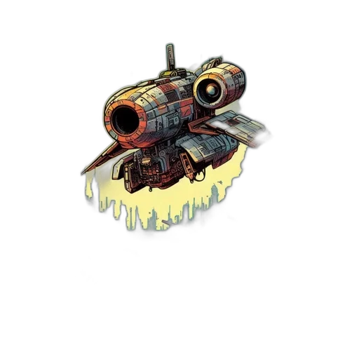 weapon, robot, creature, car, concept art, 3d render, watercolor, pixel art transparent PNG cut-out