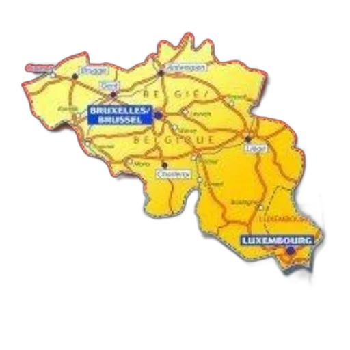 crown, map, belgium, luxembourg, 2009, featuring, red, background transparent PNG cut-out