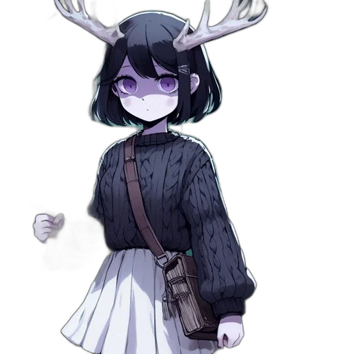 staff, mask, animal, creature, concept art, pixel art, anime, fantasy art transparent PNG cut-out