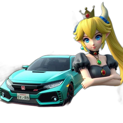 car, weapon, dragon, 3d render, concept art, fantasy art, anime, green transparent PNG cut-out