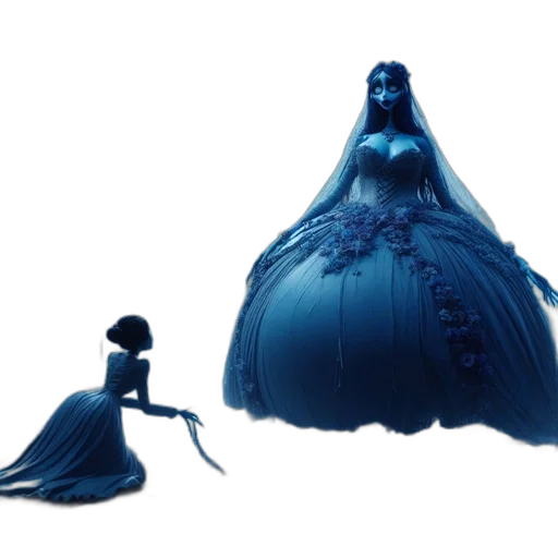 dress, crown, umbrella, bottle, concept art, 3d render, fantasy art, photorealistic transparent PNG cut-out