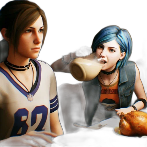 food, concept art, photorealistic, fantasy art, 3d render, blue, three, characters transparent PNG cut-out