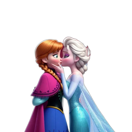 dress, crown, concept art, 3d render, fantasy art, cartoon, snow, fire transparent PNG cut-out
