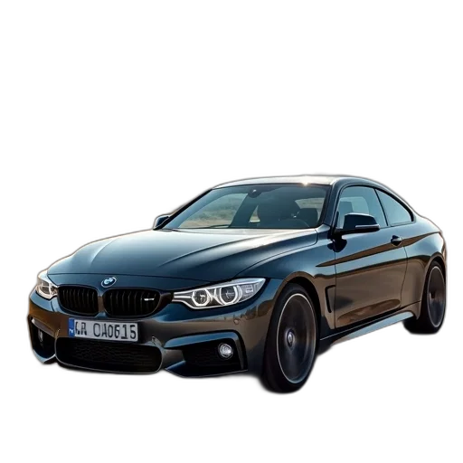 car, photorealistic, 3d render, overview, bmw, 335i, coupe transparent PNG cut-out