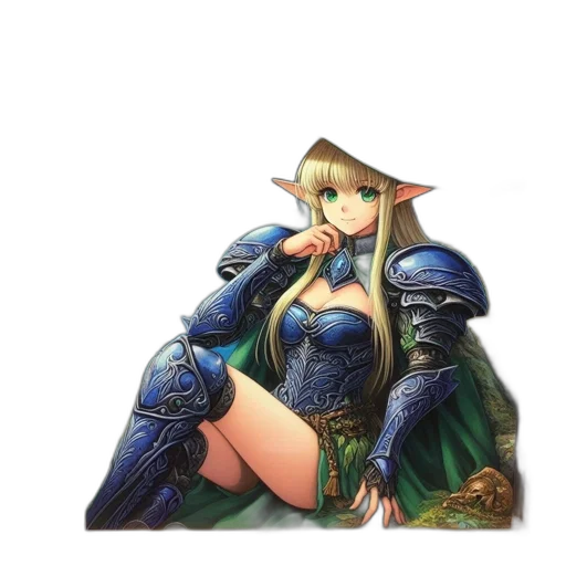 dragon, sword, weapon, dress, fantasy art, pixel art, concept art, anime transparent PNG cut-out