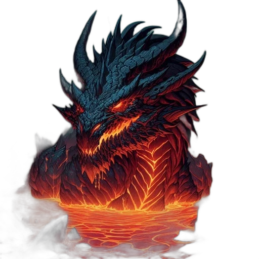 dragon, creature, mask, face, concept art, fantasy art, pixel art, comic book art transparent PNG cut-out