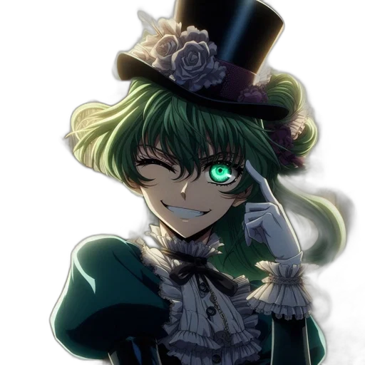 hat, staff, mask, face, anime, pixel art, concept art, cartoon transparent PNG cut-out