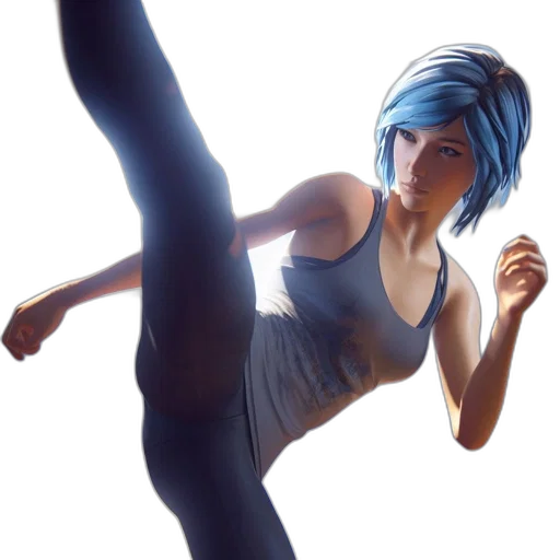 staff, concept art, photorealistic, 3d render, fantasy art, blue, animated, figure transparent PNG cut-out