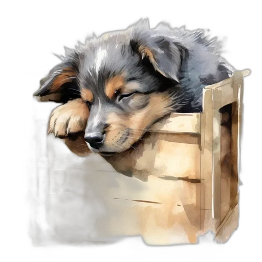 animal, furniture, face, photorealistic, watercolor, oil painting, concept art, sleeping transparent PNG cut-out