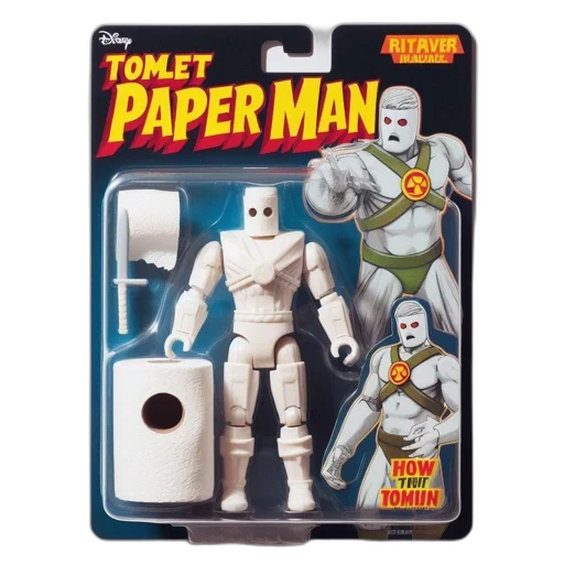 robot, weapon, concept art, comic book art, disney-branded, retro, action, figure transparent PNG cut-out