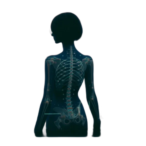 dress, robot, jewelry, jacket, 3d render, concept art, pixel art, translucent transparent PNG cut-out