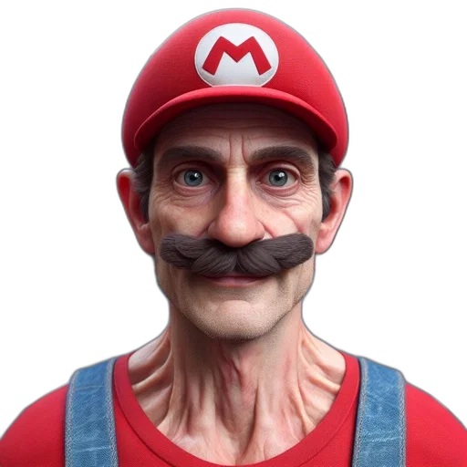 mask, face, hat, creature, 3d render, concept art, photorealistic, cartoon transparent PNG cut-out