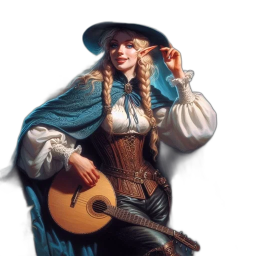 hat, jacket, dress, jewelry, fantasy art, oil painting, photorealistic, concept art transparent PNG cut-out