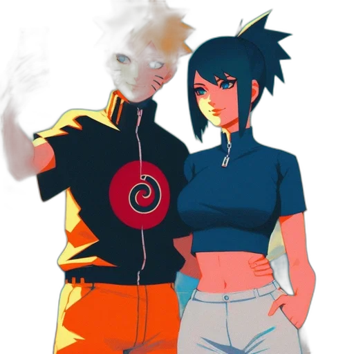 jacket, mask, concept art, anime, pixel art, fantasy art, fire, neon lights transparent PNG cut-out