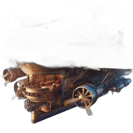 car, weapon, robot, furniture, concept art, fantasy art, watercolor, 3d render transparent PNG cut-out